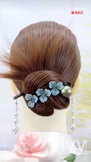 17K views · 100 reactions | Simple & Beautiful Updo Hairstyles | Easy Step-by-Step Tutorial for a Stunning Look! | Ivy hairclips | Facebook