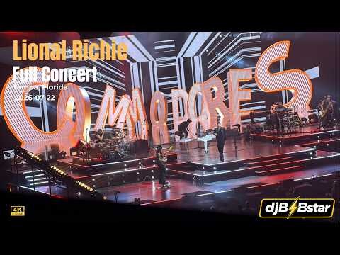 Commodore Medley (Fancy Dancer / Sweet Love / Lady) - Lionel Richie Live Tampa