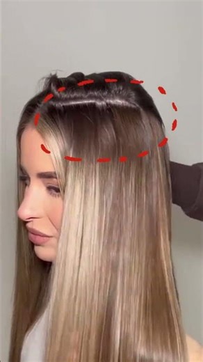 💥Tape-in hair extensions, quick apply