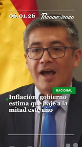 Inflación, gobierno estima que baje a la mitad este año #Inflación #Espinoza #Gobierno #Economía #Bolivia | Radio Panamericana