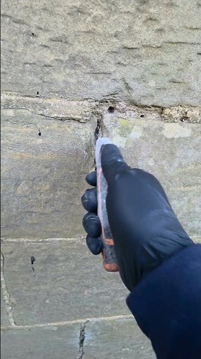 EASY mortar removal.