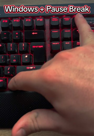 Shortcut to System Properties for PC Users