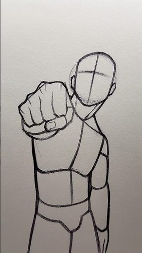 How to draw a Fist Bump Pose ⭐️Tutorial⭐️ #howtodraw #drawing #sketch #art #artist
