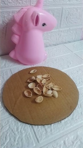 💚 Pista Shell Craft | Best Out of Waste Idea #craft #diy #homedecor #ideas #trending #shortsfeed