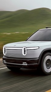 Rivian CEO unveils onstage the latest fleet of their cars starting with the electric SUV, the R2. The R2 has an estimated range of 330 miles and a starting price of $45,000. #rivian #ev #car #r2 #tech | The Verge
