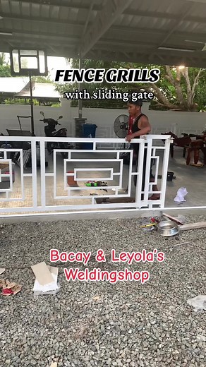 Fence Grills with Sliding Gate Designs