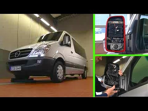 Mercedes-Benz Sprinter - How to remove the side turn signal of outside mirror | W906