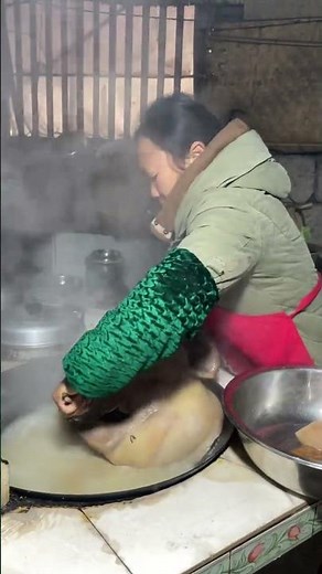 Cured pig s head#Local cuisine#Folk cuisine#Rural life#Rural cuisine#Rural areas