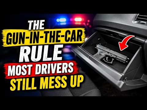 The Car Gun Mistake That Can Turn a Legal Drive Into a Criminal Charge Avoid This Now