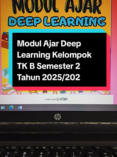 Modul Ajar Deep Learning Tema Cuaca TK B 2025/2026
