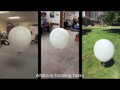 Autonomous navigation of the balloons