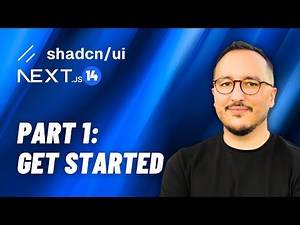 Get Started with NextJS 14 & ‪@shadcn‬ UI — Course part 1