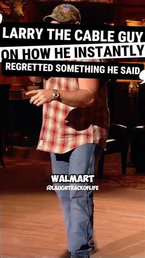 Larry The Cable Guy Instantly Regretted Something He Said...#larrythecableguy #comedy