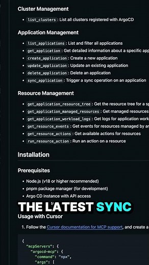 Argo CD MCP Server: GitOps with AI Superpowers 🔄