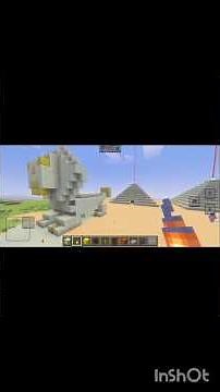 I built pyramids of Giza in Minecraft!#GizaPyramids
