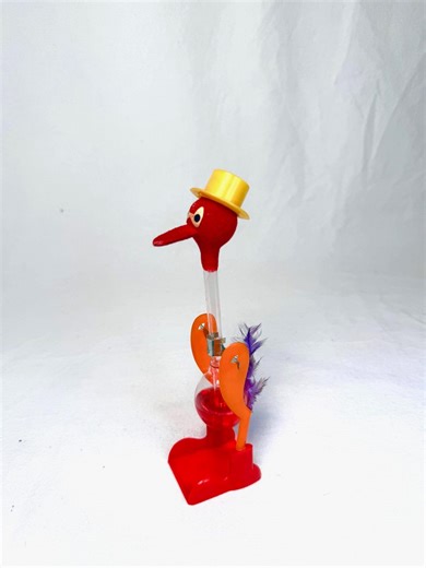Vintage Drinking Happy Bird — Novelty Bar Toy, Original Box - Etsy