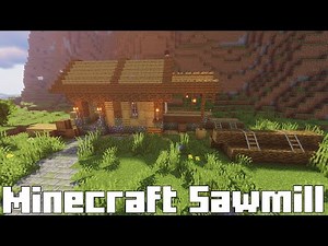 Build a Sawmill in Minecraft - #minecraft