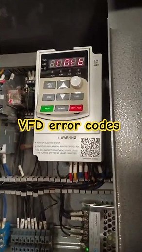 VFD error codes | how to reset VFD error codes | HVAC