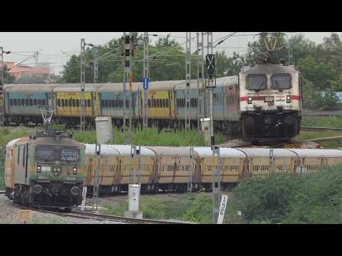 [18 In 1] Fast ELECTRIC CURVING Trains | WAP4 + WAP7 + WAG9 | FATV EPISODE No 160 | Indian Railways