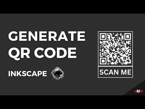How to create QR Codes in Inkscape | Inkscape Short Tutorials