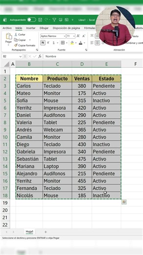 Como pasar datos de Excel a Word #yerrihz #excel #word