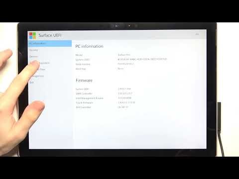 How to enable or disable IPv6 for PXE boot on a Microsoft Surface Pro 5