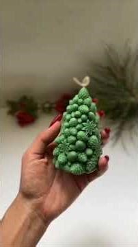 Handmade Christmas Candles 🎄 | Perfect Holiday Gift 🎁