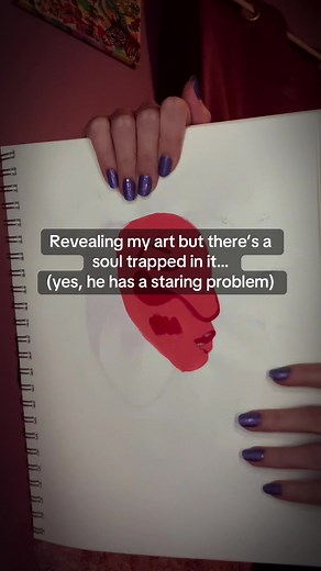Revealing Art with a Trapped Soul: A Creepy Journey