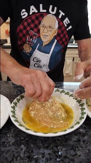 How to make Chicken Milanese #shorts