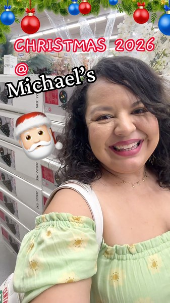 Michael’s has Christmas 2026 🎄 In Store Already! #navidad #christmas