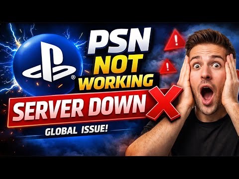 PlayStation Network down today fix | why psn server down