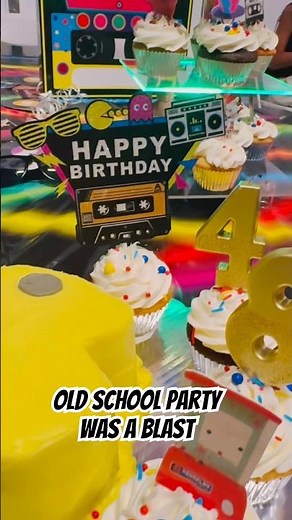 THROWBACK BIRTHDAY PARTY PREP#80sparty#throwbackparty