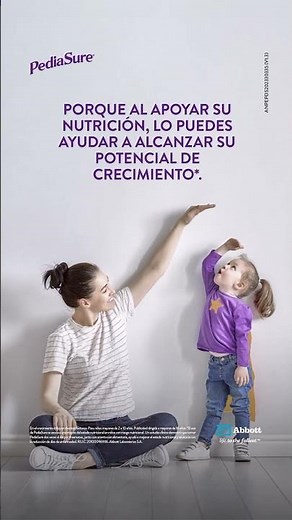 Conoce algunos de los beneficios que tiene PediaSure®️ para apoyar la nutrición de tu peque.