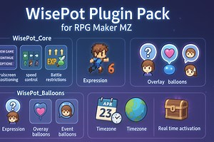 WisePot Plugins - RPG MAKER MZ by WisePot^