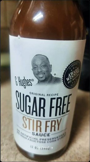 Stir fry made easy with sugar free sauce