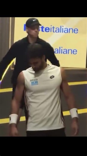 Sinner Shows Respect to Pellegrino before Their Match | Rome 2026