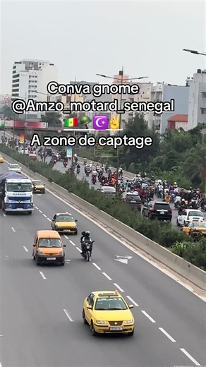 Conva gnome Amzo Motard Sénégal — zone de captage