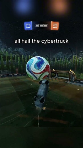 All Hail the Cybertruck 🫡 #rocketleague