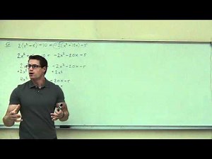 Intermediate Algebra Lecture C.1 Part 8