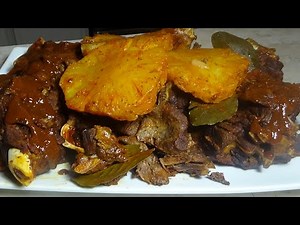 Delicious, soft warrior-style goat barbecue