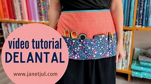 Tutorial: Delantal Reversible con bolsillos