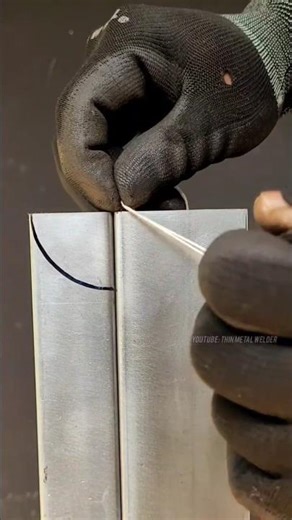 brilliant discovery of thin metal fabrication #welding #welder #metalwork #fabrication #pipecutting