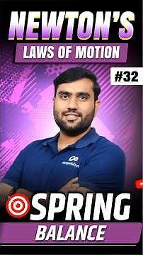 Spring Balance | How It Measures Force in 60s ⚙️📘