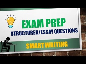 EXAM PREP (Part 2): Structured and Essay Questions| CSEC Biology and HSB|CXC Biology Tutor