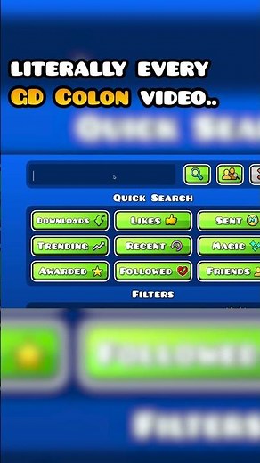 Literally Every GD Colon Video #geometrydash #shorts