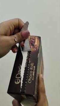 Sunfeast Dark Fantasy Choco Rolls Review | Worth ₹200? | Honest Taste Test 🍫😋
