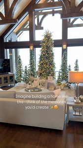 168K views · 2.8K reactions | Hit the ❤️ if you’re feeling this ✨ Watch the full tour of the Timber Lake on our YouTube channel to see the all the beautiful decorations! If you’re looking to build a home like this, give us a call 1-800-270-5025  #Mansion #estate #luxuryhomes #luxurylifestyle #luxuryrealestate #luxuryhome #mansions #mansionhouse #luxurymansion #rustic #customhomes #christmas #christmas2024 #christmasdecor | Golden Eagle Log & Timber Homes | Facebook