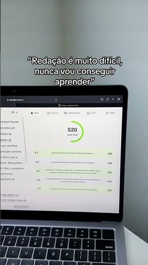 Escrever redação é mais fácil com a Glau!