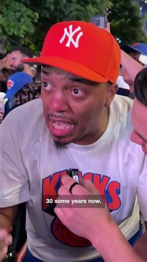 Knicks fans celebrate historic NBA championship win