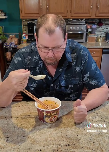 Is this ramen any good? #foodreview #tonkotsuramen #ramen #spicyfoodlover